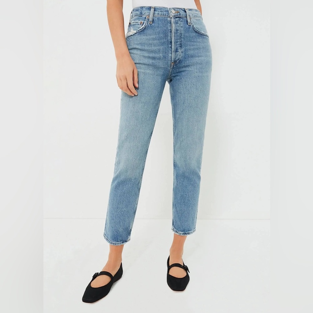 AGOLDE Riley Long Blue Women's Jeans size 31